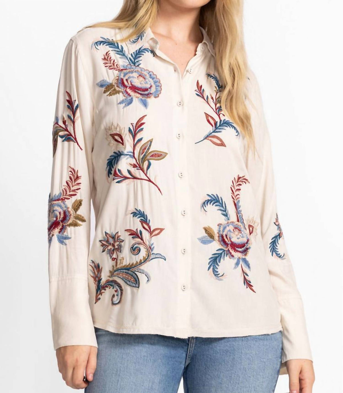 Johnny Was - Vintage Button Down Shirt