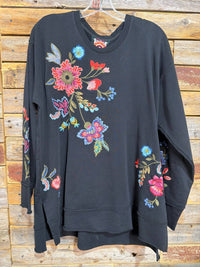 Johnny Was - Women's Hi-lo Embroidered Pullover