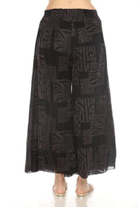 Johnny Was - YULIA PANT (SHORT LINED) JAGA - black - clothing - pants