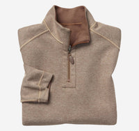 Johnston & Murphy - Reversible Solid 1/4 Zip Sweater