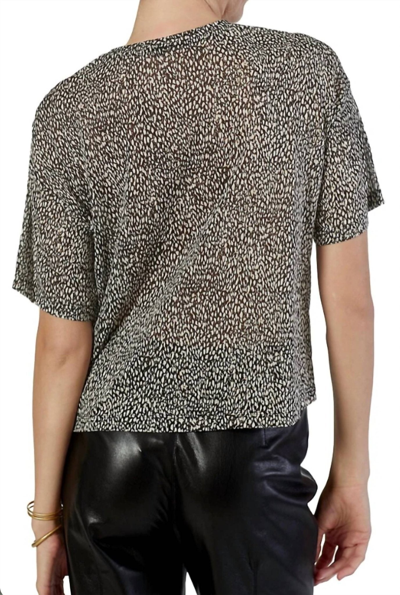 Joie - ALESSANDRA TOP - black - clothing - shirts