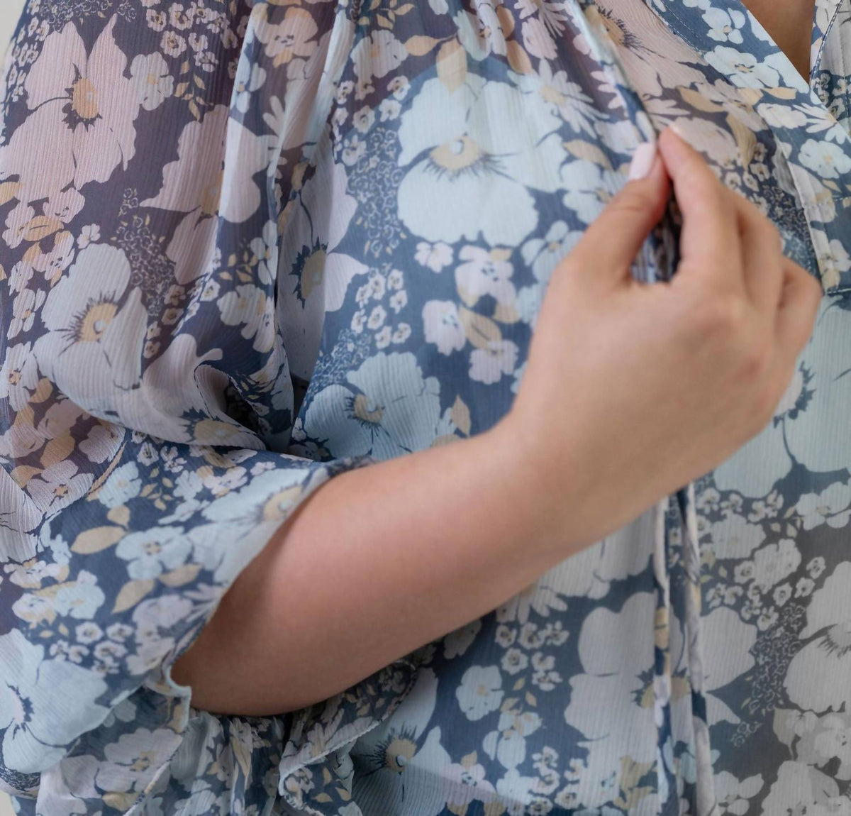 Joie - Brigitta Long Sleeve Silk Top