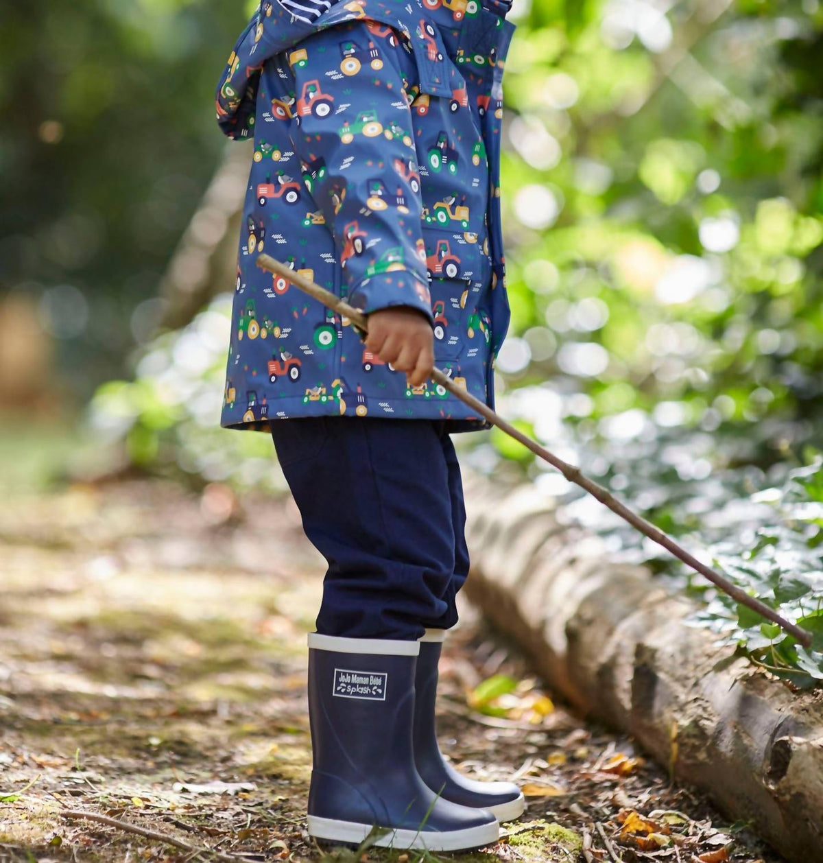 Jojo Maman Bebe - 3 In 1 Tractor Cozy Raincoat