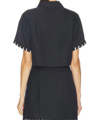 Jonathan Simkhai - Auggie Camp Shirt With Front Patch Pocket