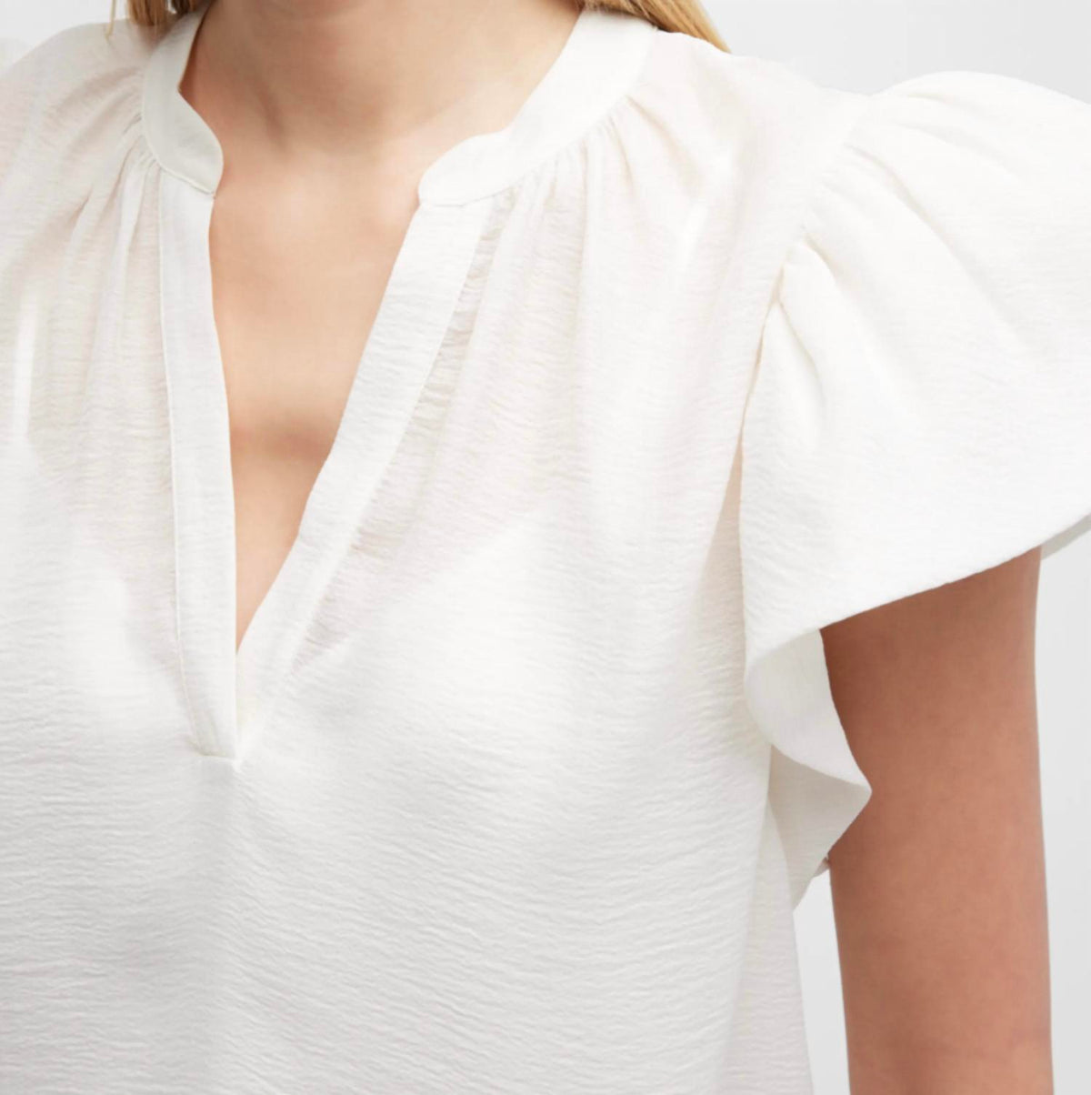 Ayme Ruffle Top