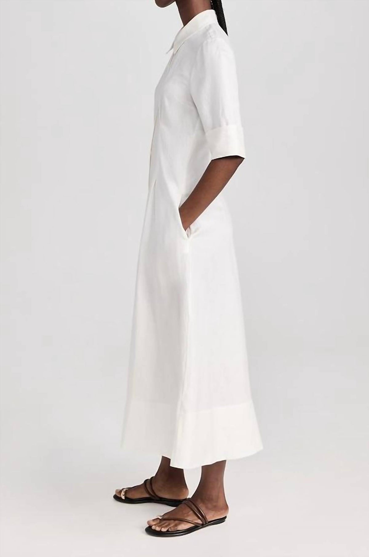 Jonathan Simkhai - Claudine Shirt Midi Dress