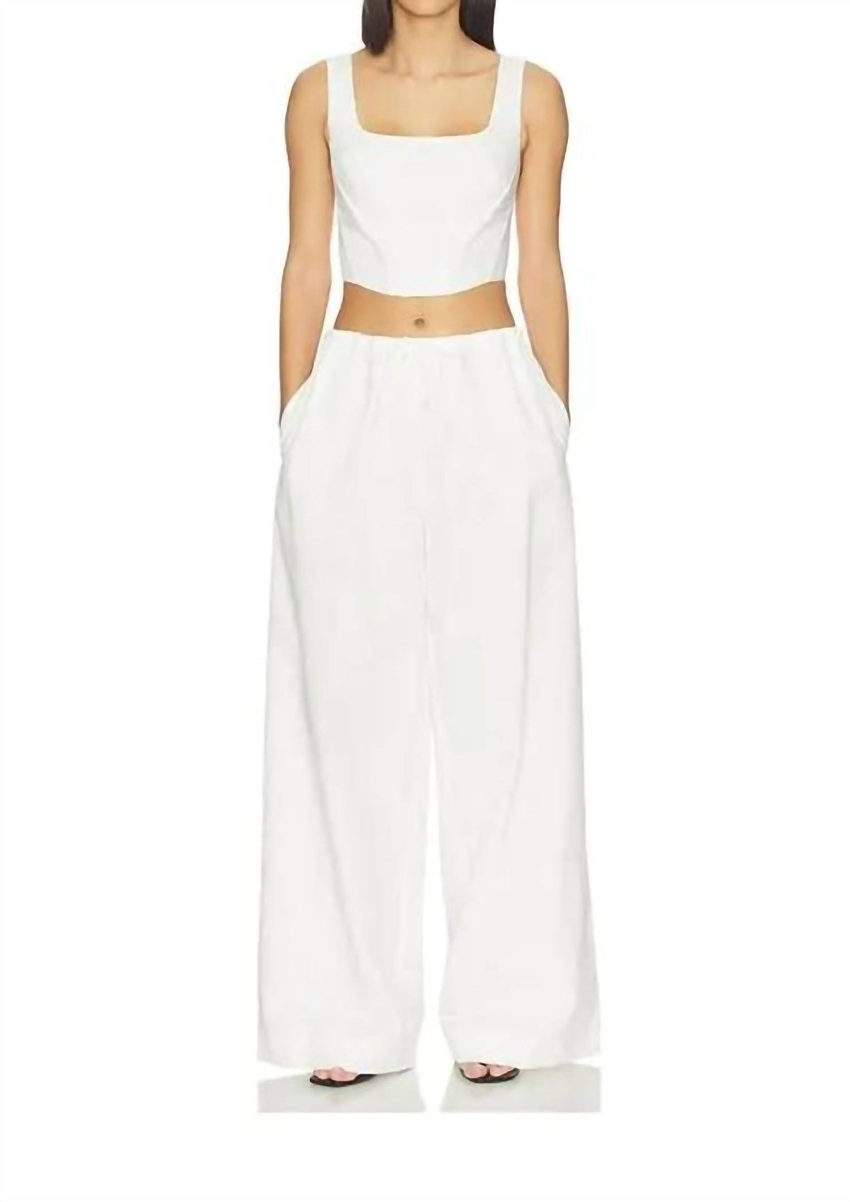 Jonathan Simkhai - Clio Cotton Bustier Top