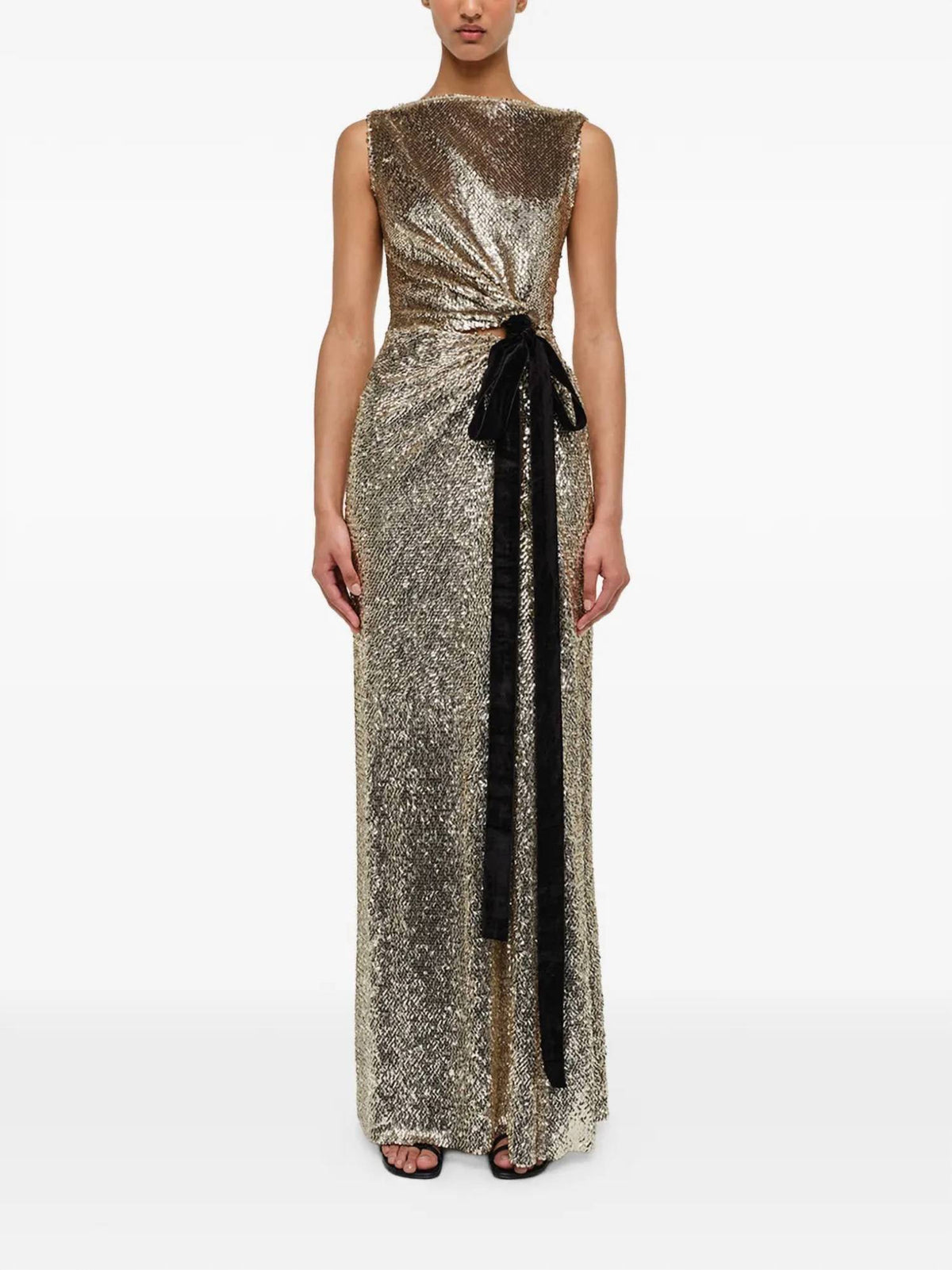 Jonathan Simkhai - Felicity Gown With Bow Tie
