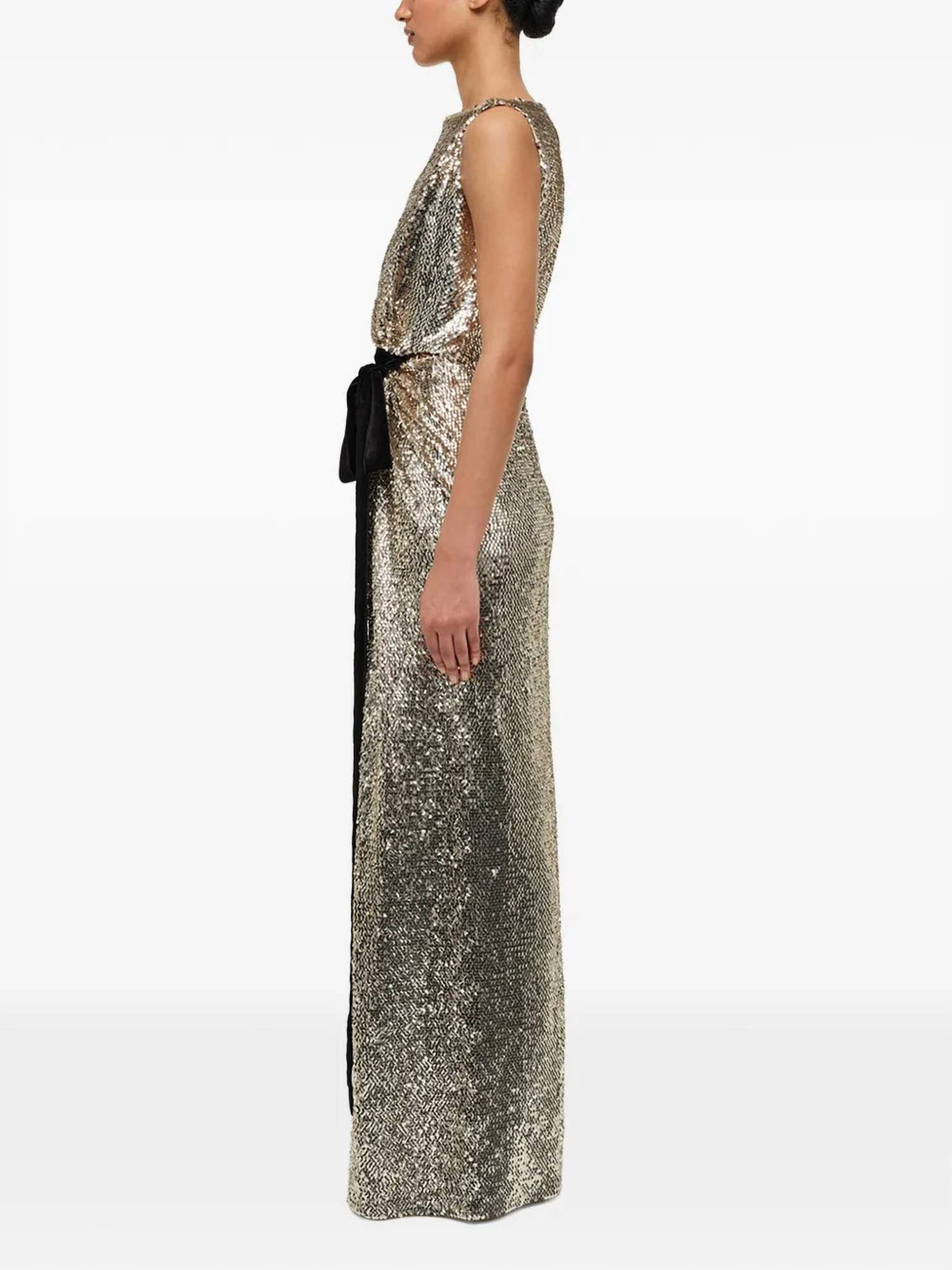 Jonathan Simkhai - Felicity Gown With Bow Tie