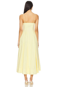 Jonathan Simkhai - Kittiya Sleeveless Midi Dress - clothing - cotton - blend - dresses