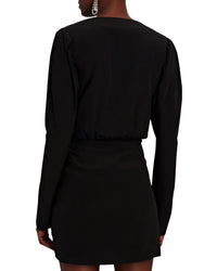 Jonathan Simkhai - LEILANI STRETCH LONG SLEEVE MINI DRESS