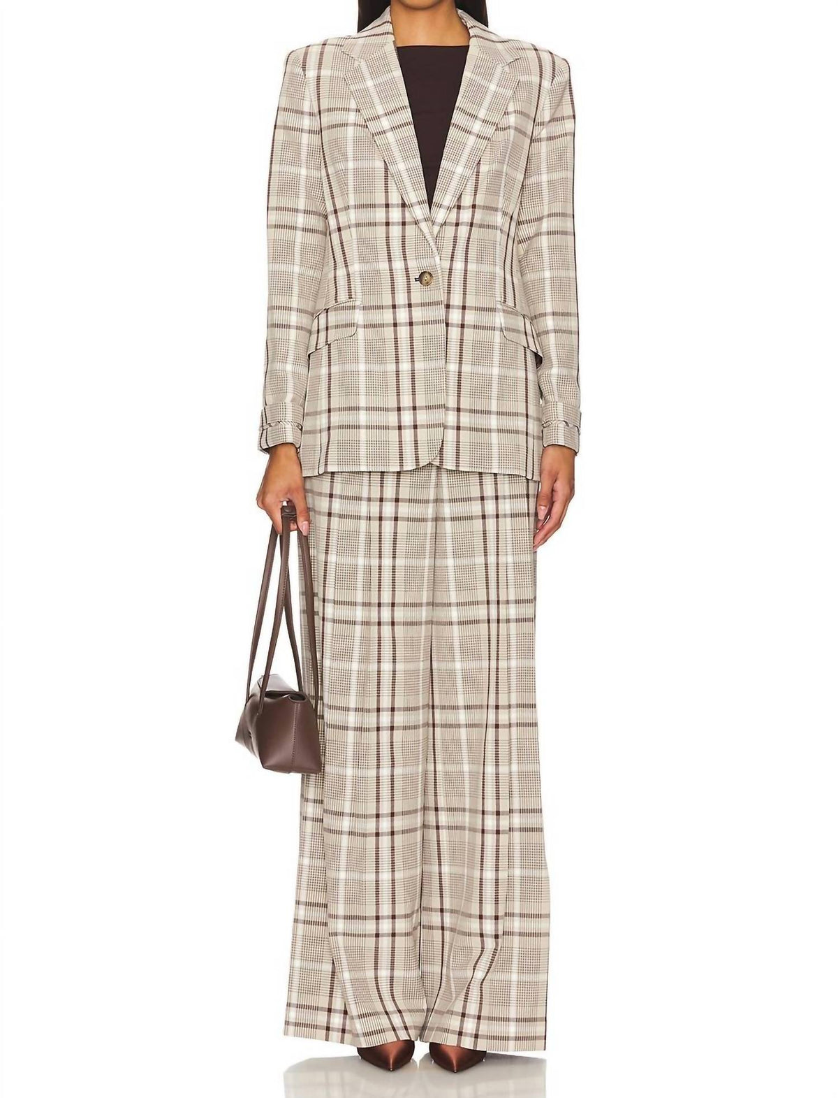 Jonathan Simkhai - Leroy Pleated Wide Leg Pants