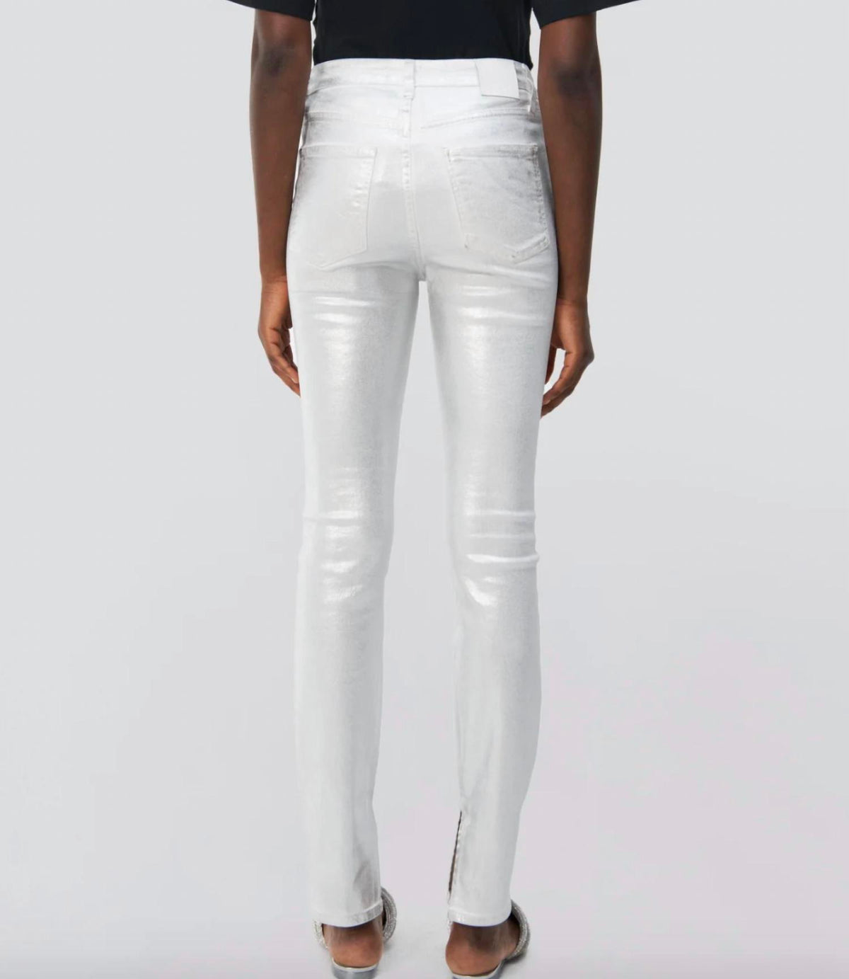 Rae High Rise Coated Jeans