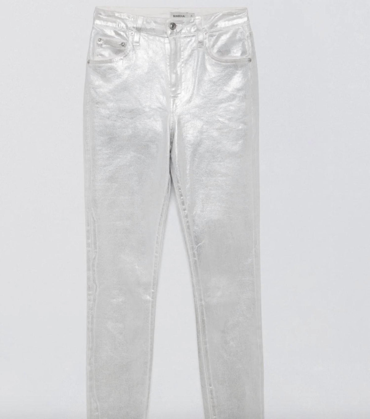 Rae High Rise Coated Jeans