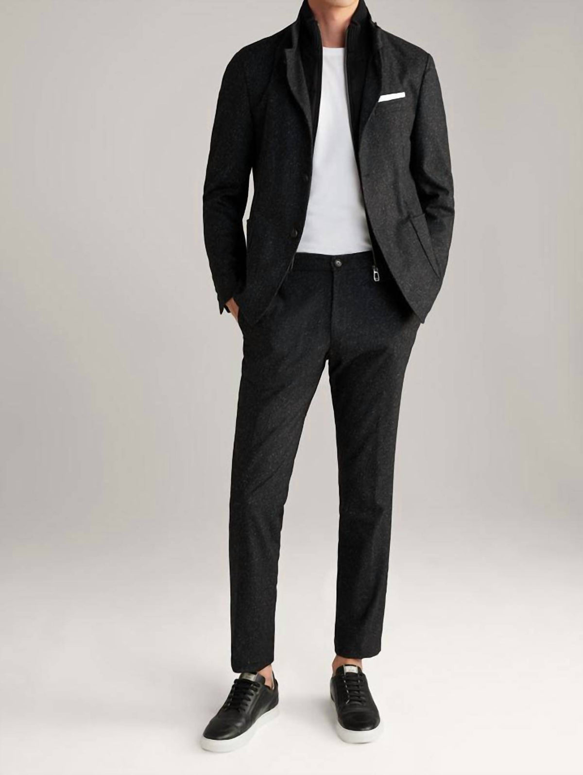 Joop! - Hectar Wool & Silk Marled Field Coat