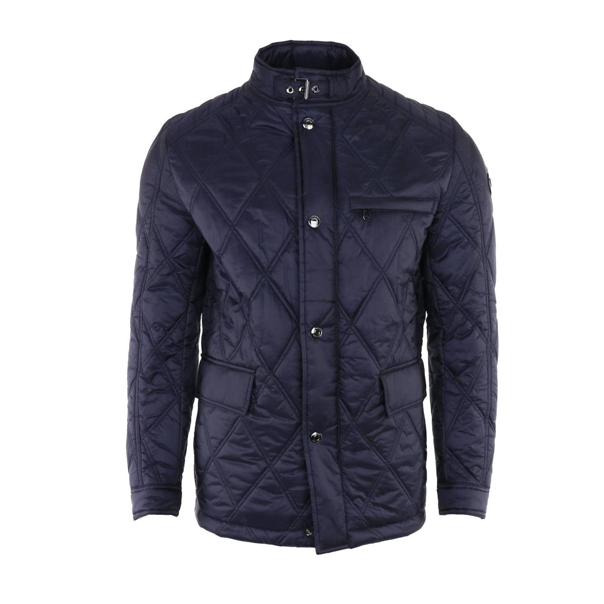 Joop! - Men's Diamond Quilted Technical Moto Jacket
