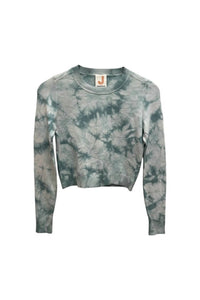 Joostricot - Long Sleeve Crop Crewneck Top