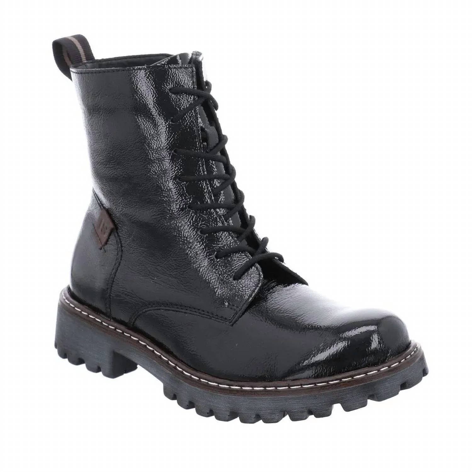 Josef Seibel - Women's Marta 02 Lace Boot - black - lace - up - boots - shoes