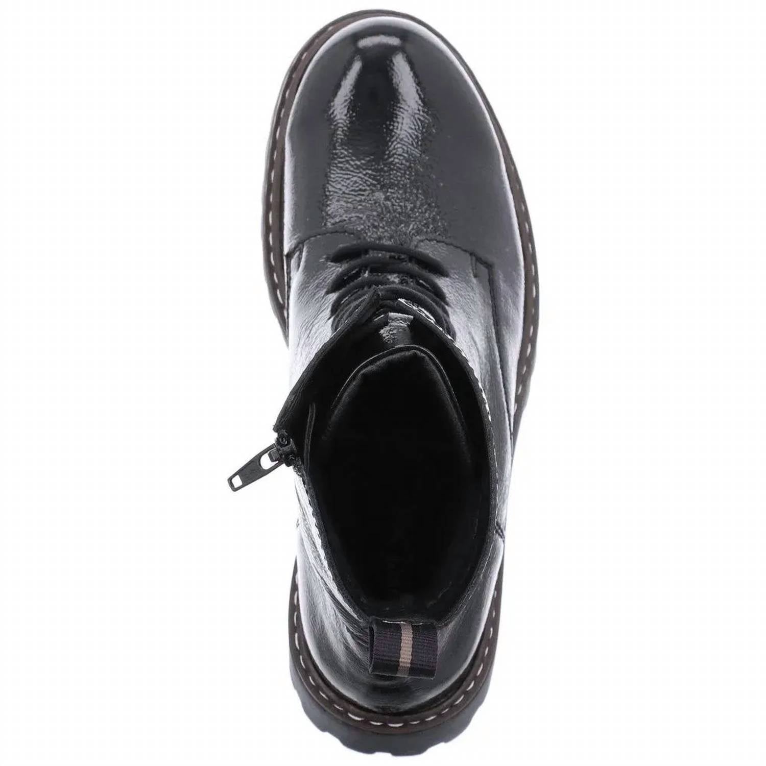 Josef Seibel - Women's Marta 02 Lace Boot - black - lace - up - boots - shoes