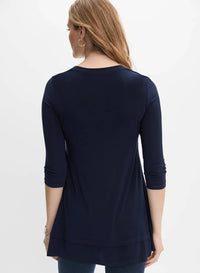 Joseph Ribkoff - 3/4 Sleeve Tunic Top