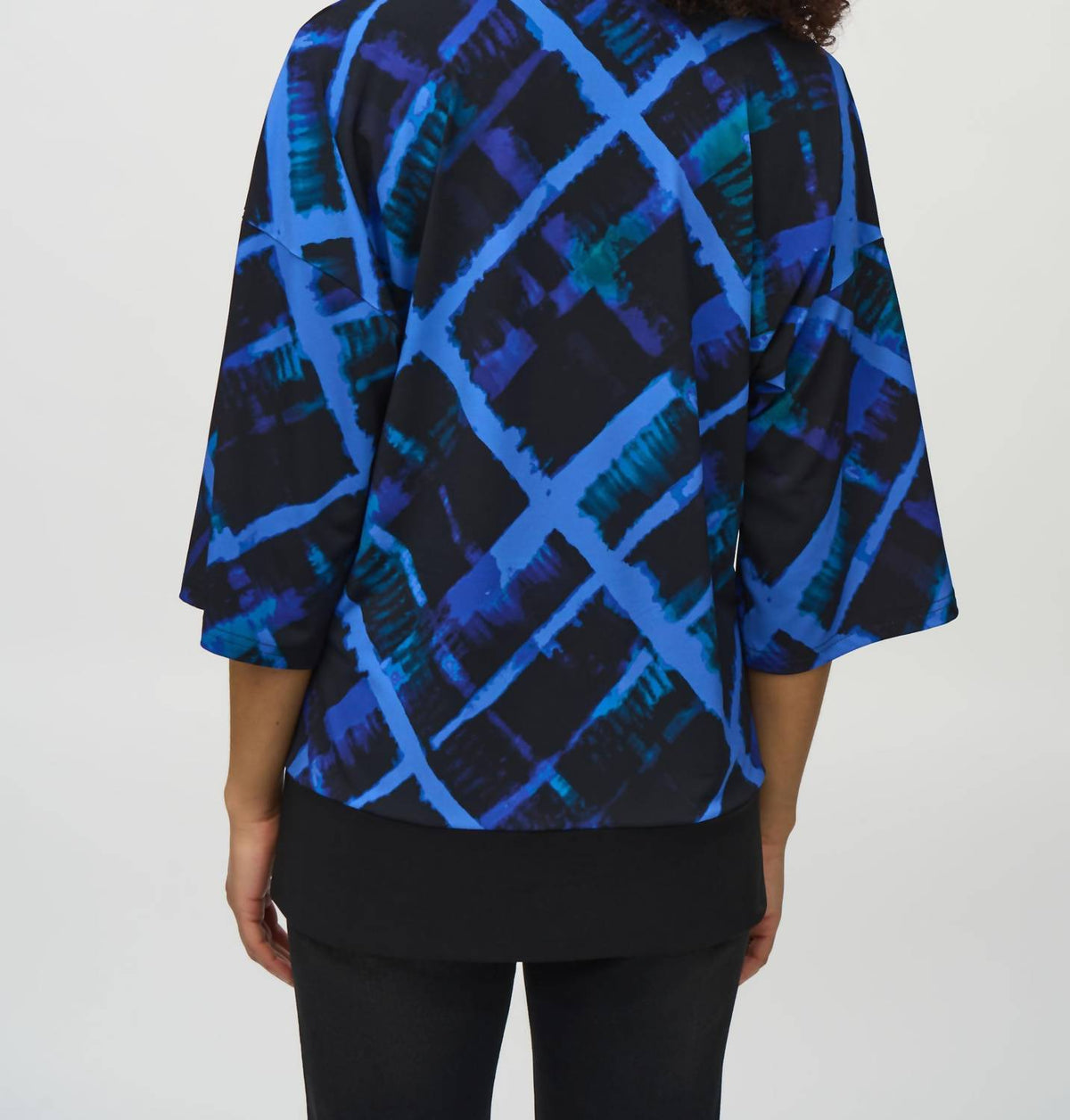 Joseph Ribkoff - Abstract Print Boxy Top