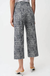 Joseph Ribkoff - Abstract Pull-on Culotte Pants