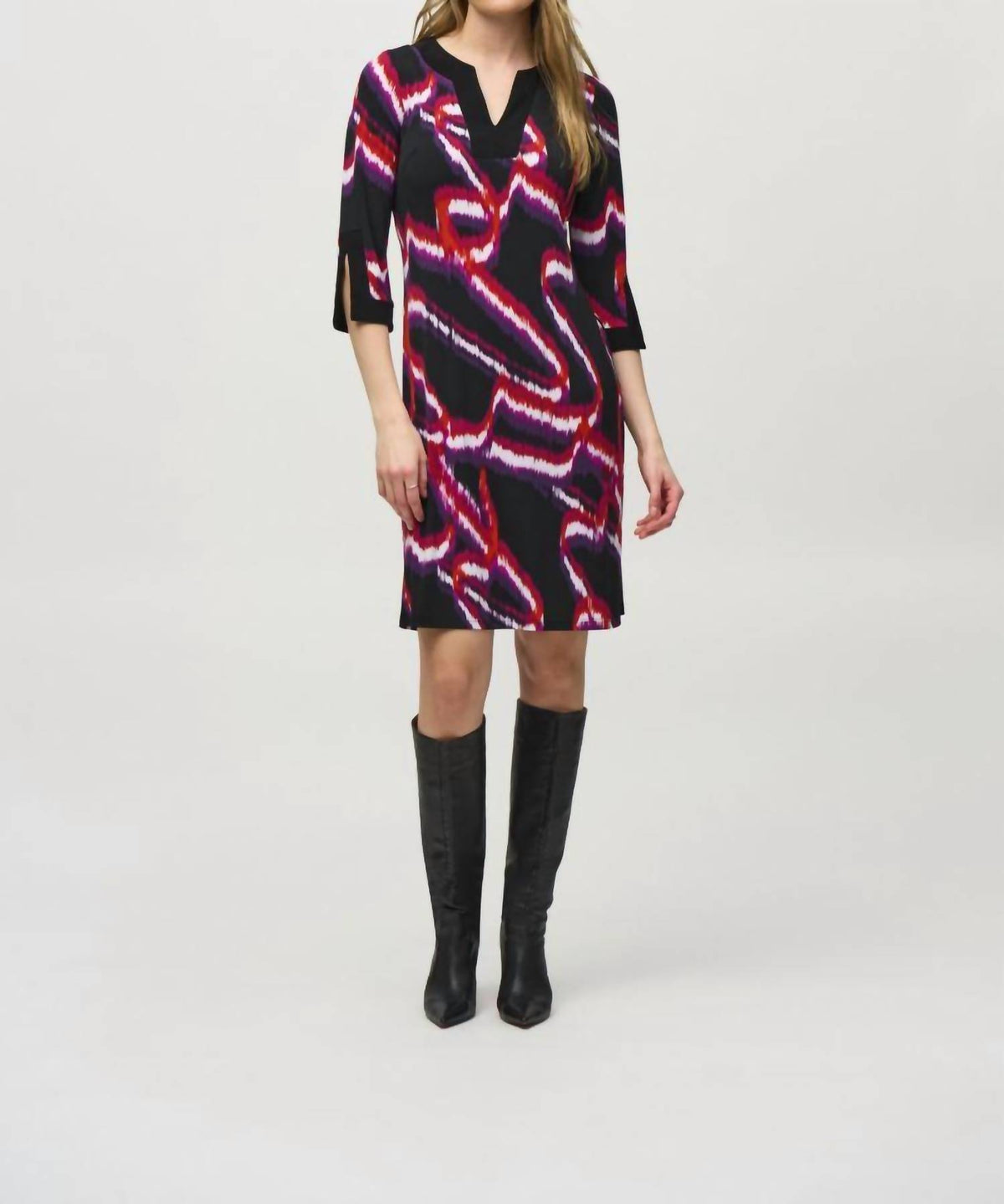 Joseph Ribkoff - Abstract Shift Dress