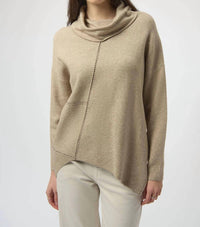 Joseph Ribkoff - Asymmetrical Knit Pullover Sweater