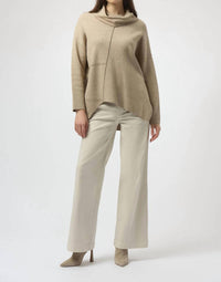 Joseph Ribkoff - Asymmetrical Knit Pullover Sweater