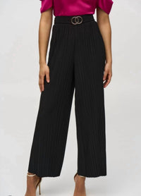Joseph Ribkoff - Belted wide leg pants