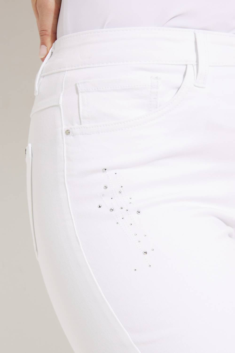Joseph Ribkoff - Bling Embellished Detail Pants