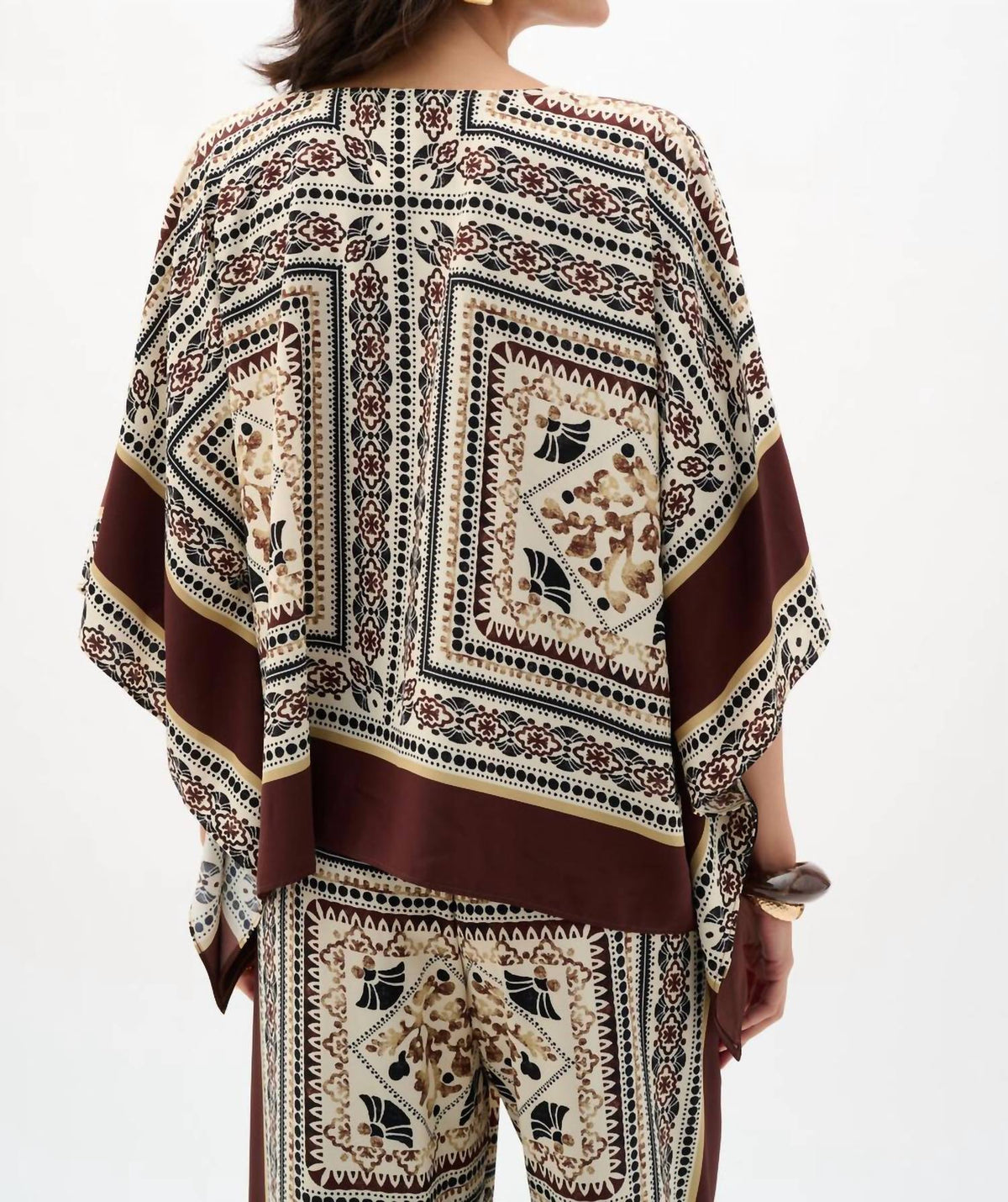 Joseph Ribkoff - Bohemian Floral Pullover Top