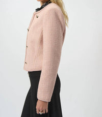 Joseph Ribkoff - Bouclé Collarless Jacket