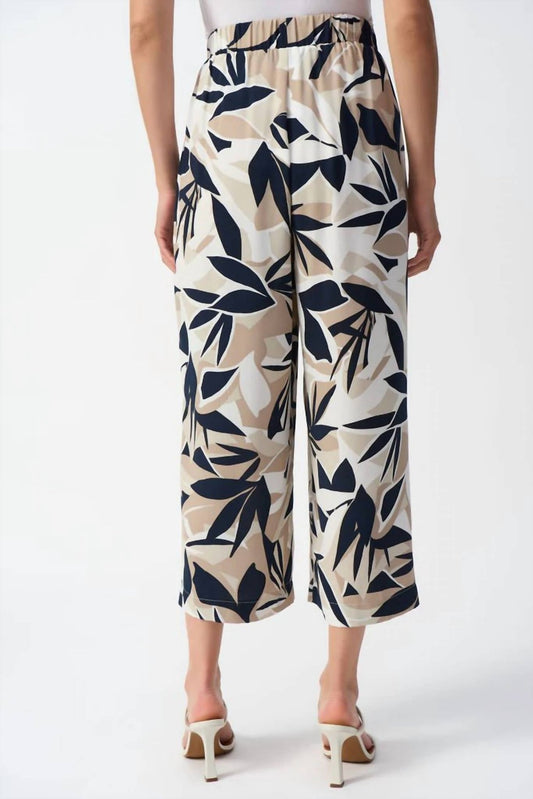 Joseph Ribkoff - Chic Gauze Pants - clothing - pants - patterned