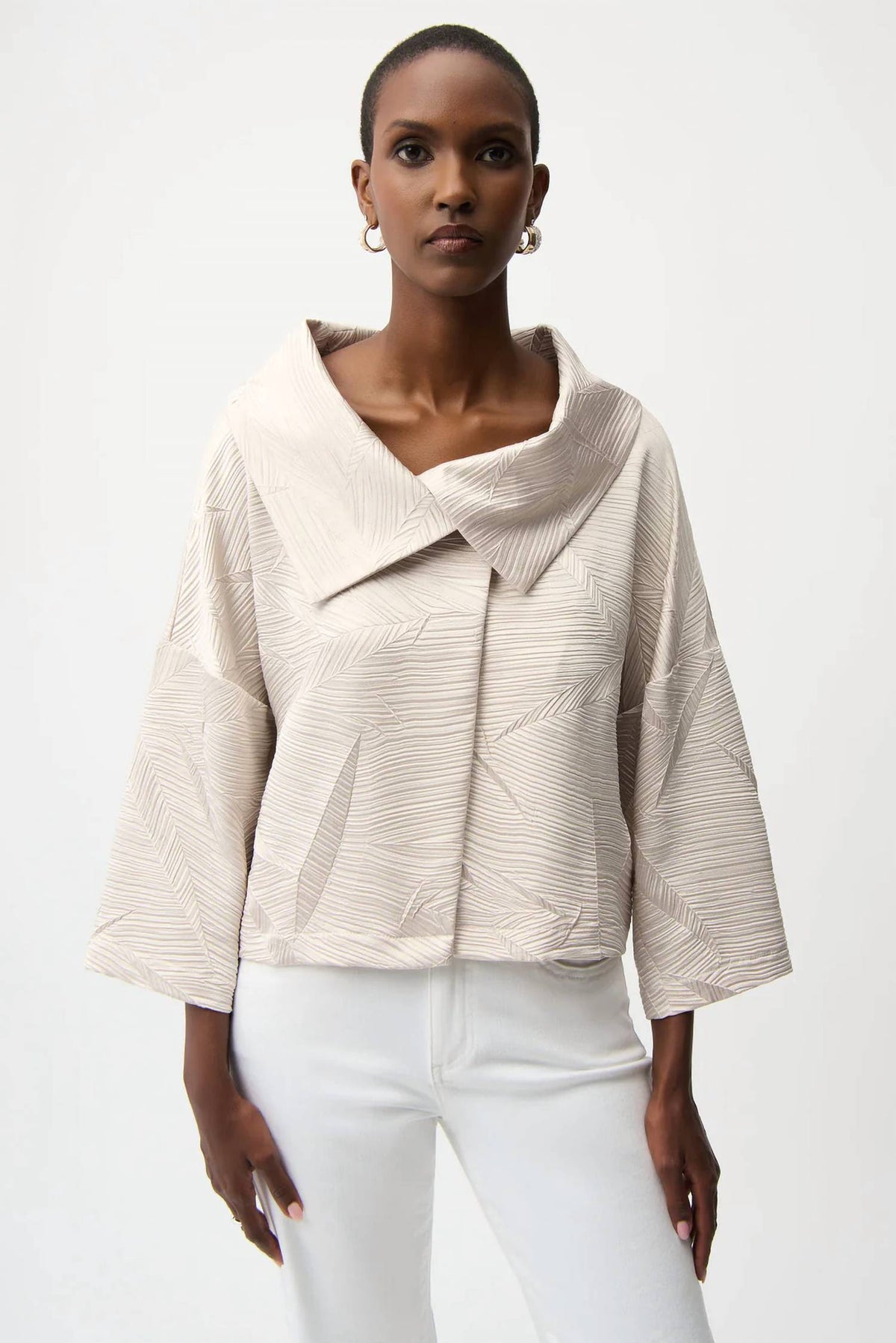 Joseph Ribkoff - Collared Button Blazer