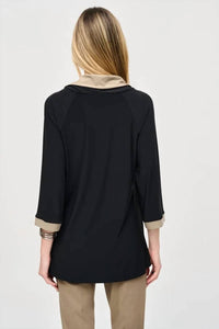 Joseph Ribkoff - Colour Block Tunic Top