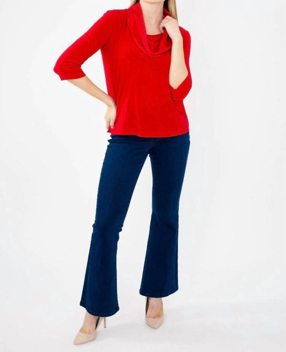 Joseph Ribkoff - Cowl Neck Top