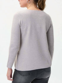 Joseph Ribkoff - CREW NECK KNIT TOP