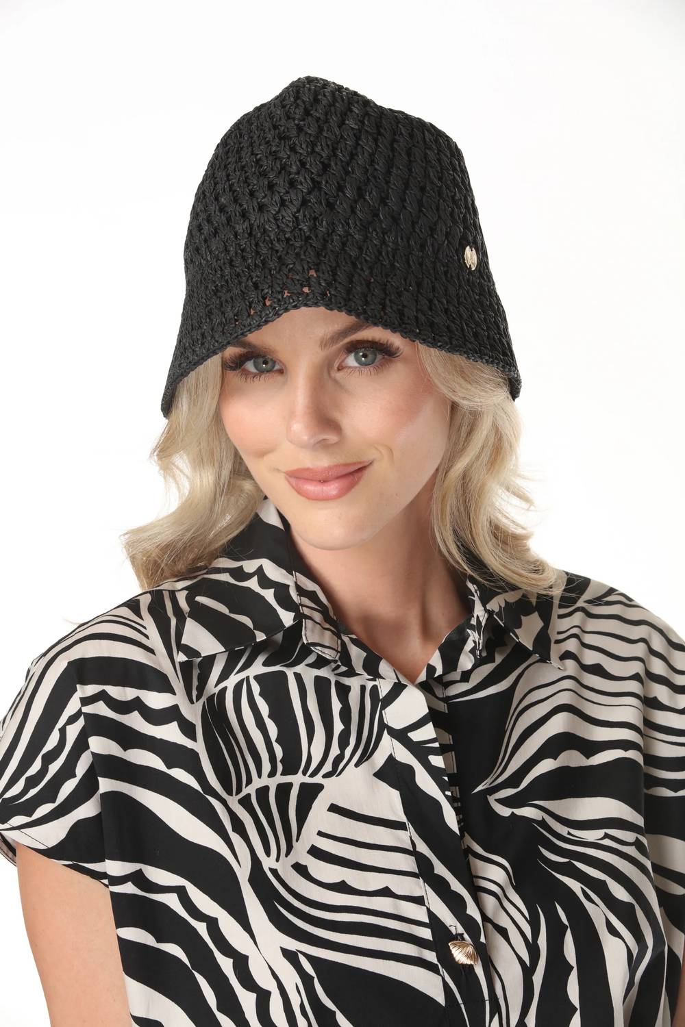 Joseph Ribkoff - Crochet Bucket Hat