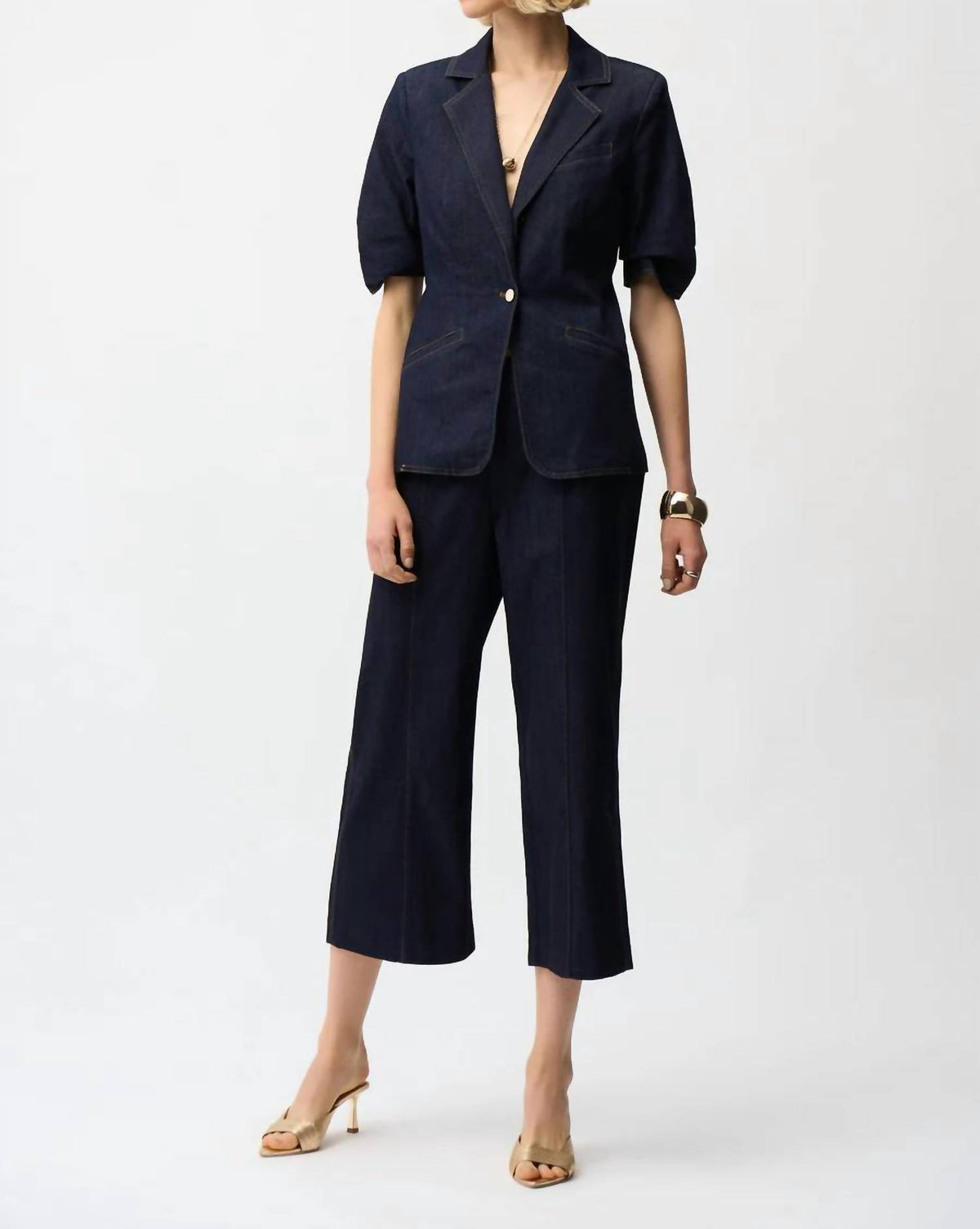 Joseph Ribkoff - Short Sleeve Fitted Blazer