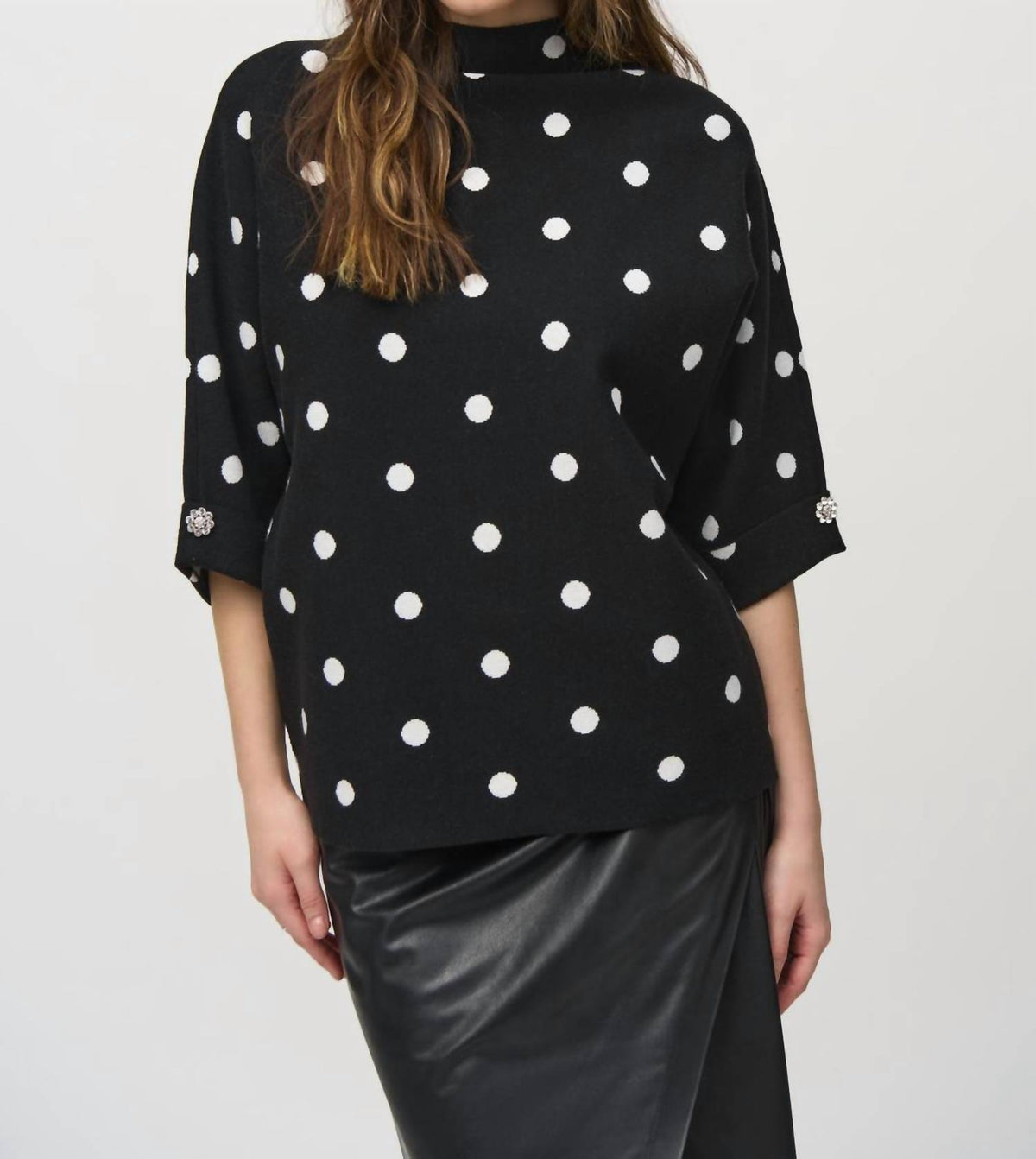 Joseph Ribkoff - Dot Print Top