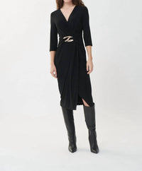 Joseph Ribkoff - Draped Sheath Dress