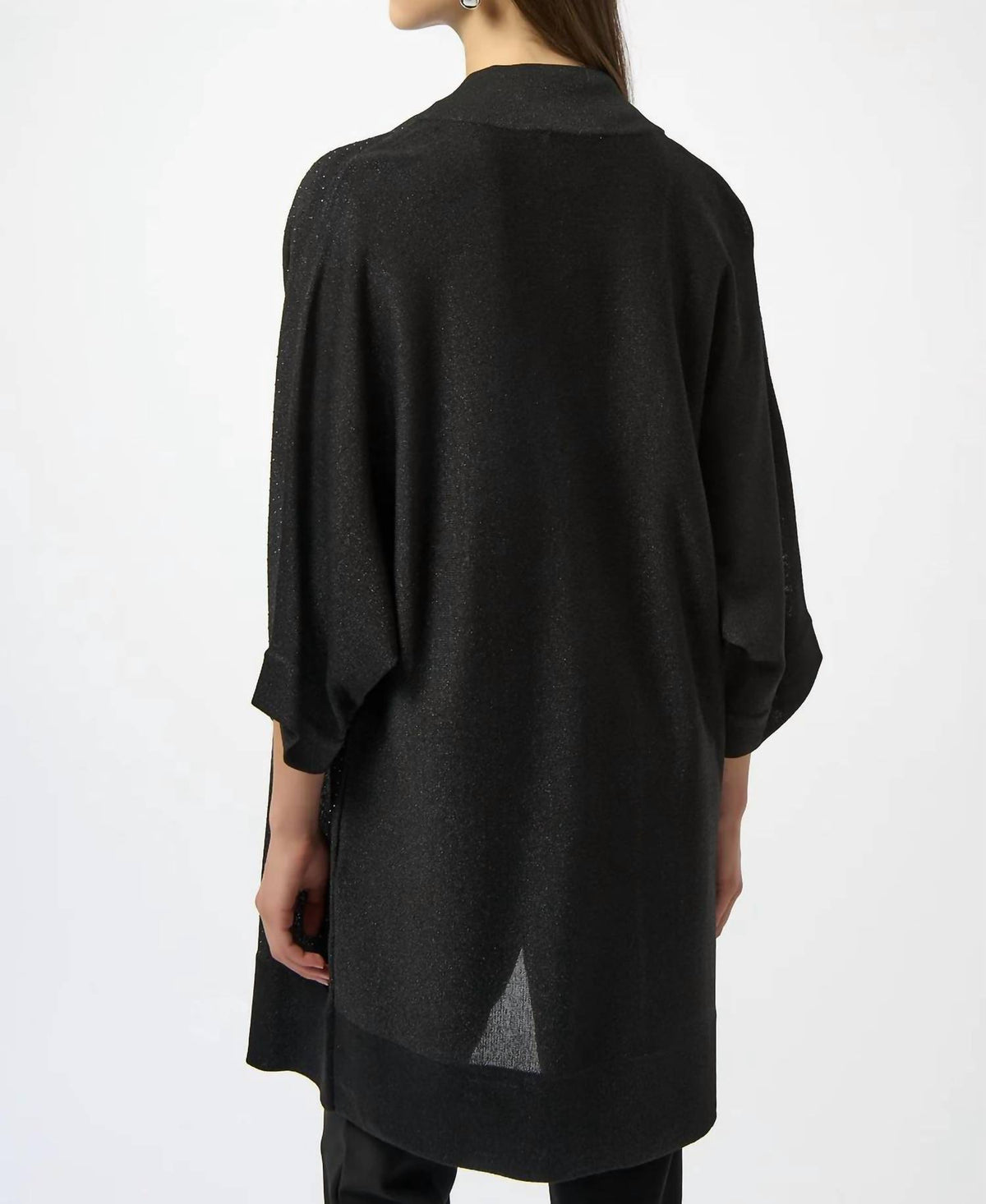 Joseph Ribkoff - Embellished Bouclé Open Front Cardigan