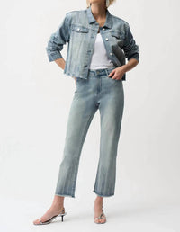 Joseph Ribkoff - Embellished Cropped Jeans