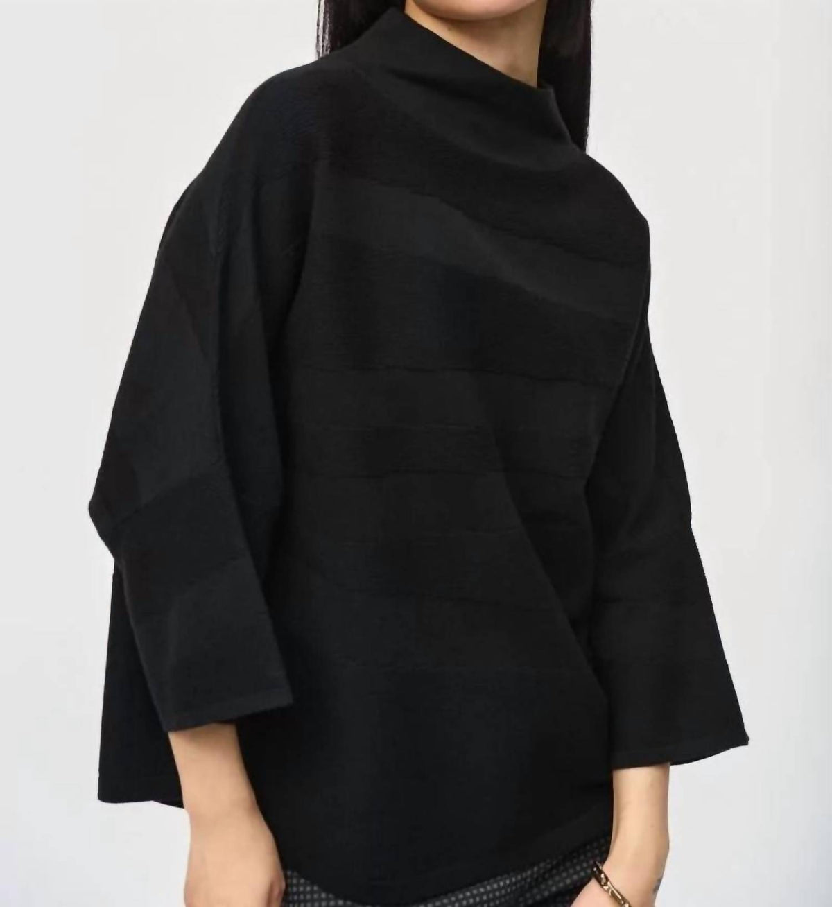 Joseph Ribkoff - Empress Mock Neck Boxy Top