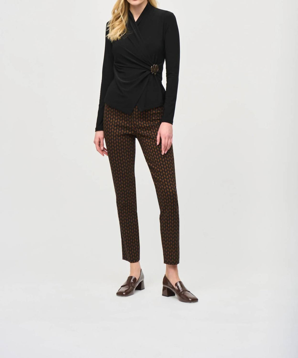 Joseph Ribkoff - Fitted Wrap Top