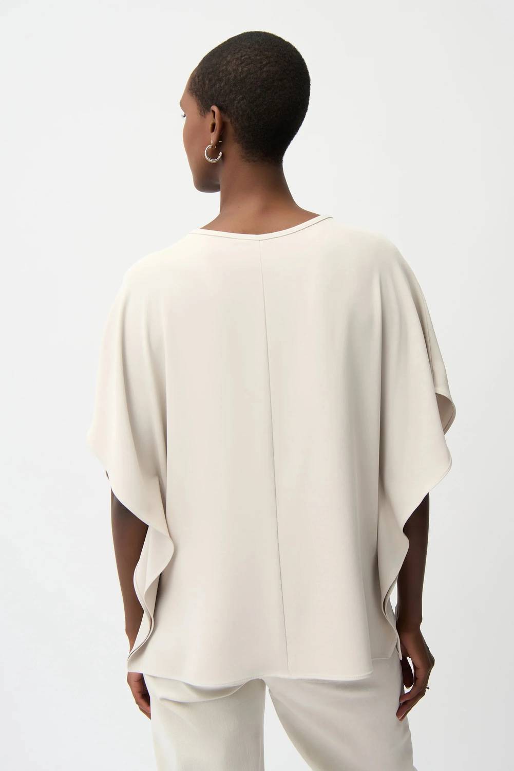 Joseph Ribkoff - Front Keyhole Poncho Top