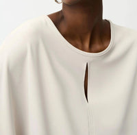 Joseph Ribkoff - Front Keyhole Poncho Top