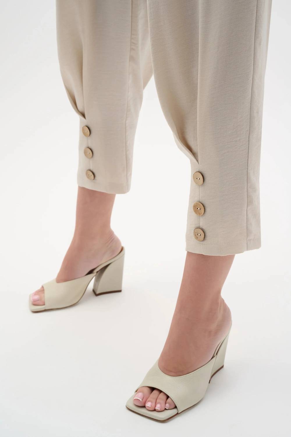 Joseph Ribkoff - Gauze Pull-on Barrel Pants
