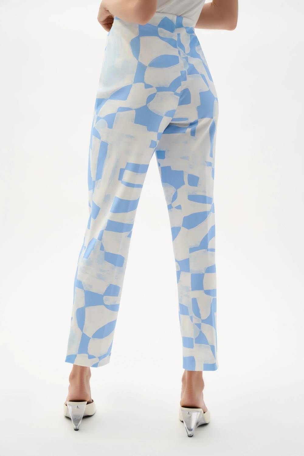 Joseph Ribkoff - Geometric Straight Pull-on Pants